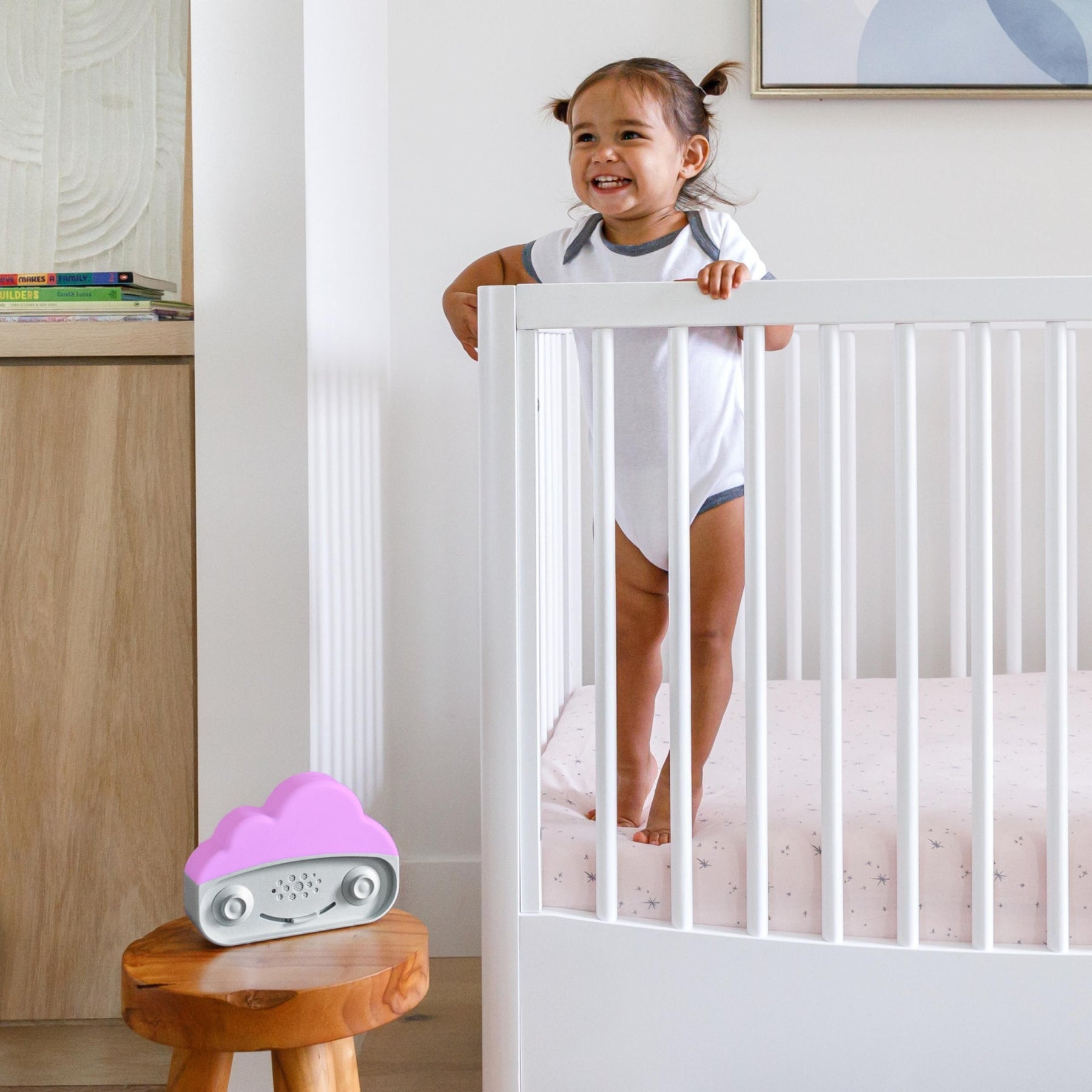 Smart baby soother designed to provide comfort and soothe infants effectively with advanced features.