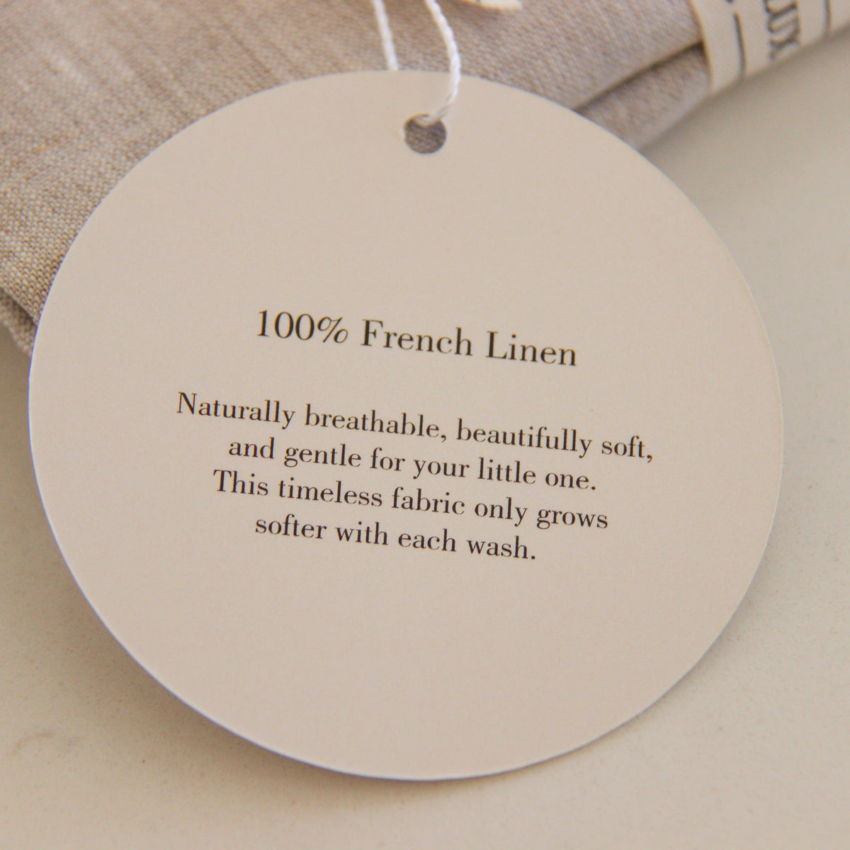 Lounger Cover - Oat Stripe.