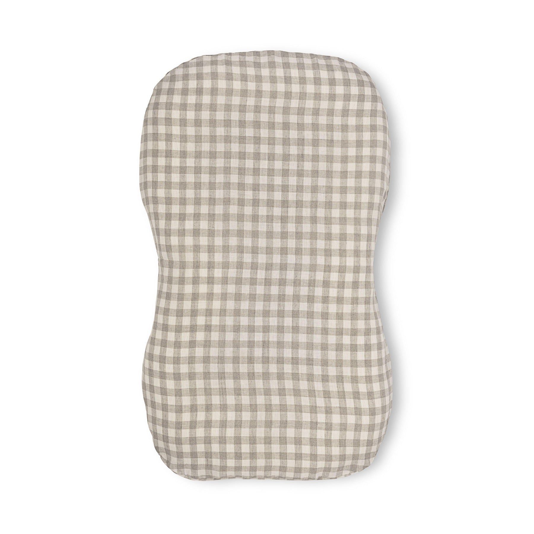Little Lux Sleep Baby Lounger - Linen Check.