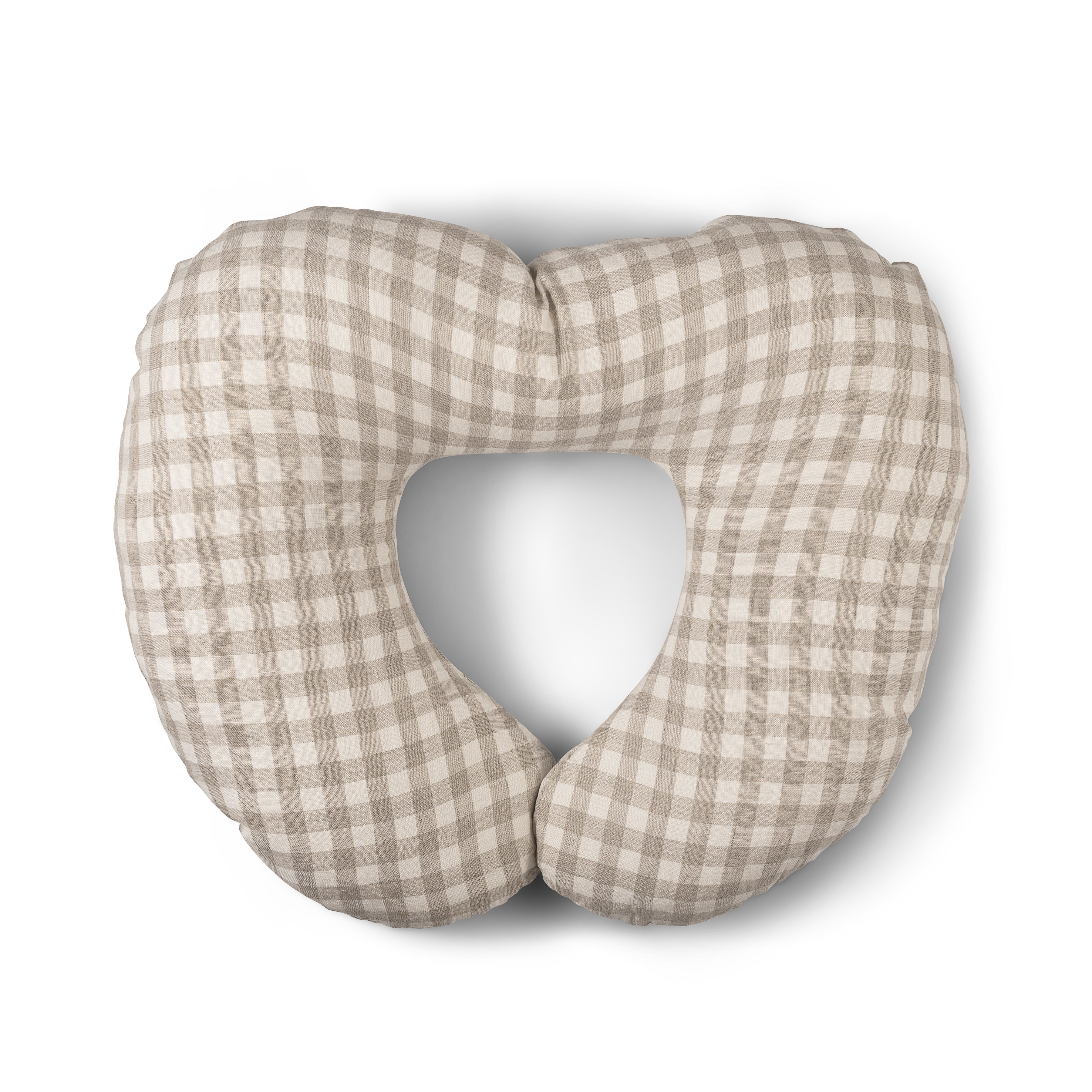 Little Lux Sleep Nursing Pillow - Linen Check