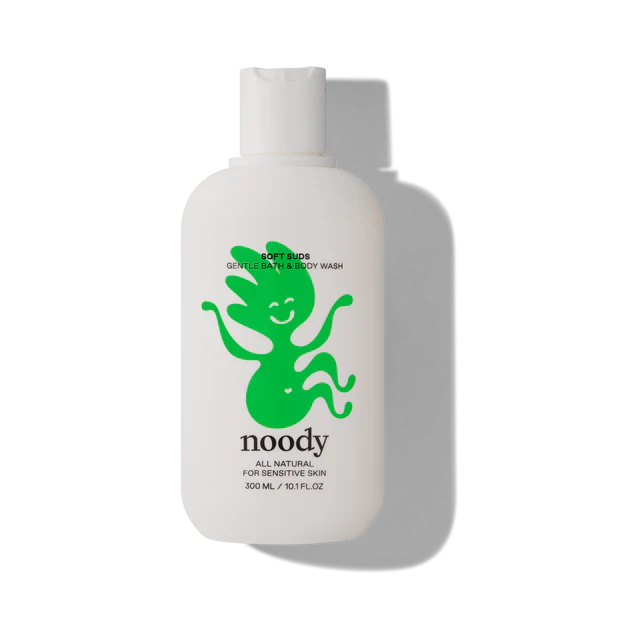 Soft Suds Gentle Bath Wash providing a soothing and refreshing cleansing experience for sensitive skin