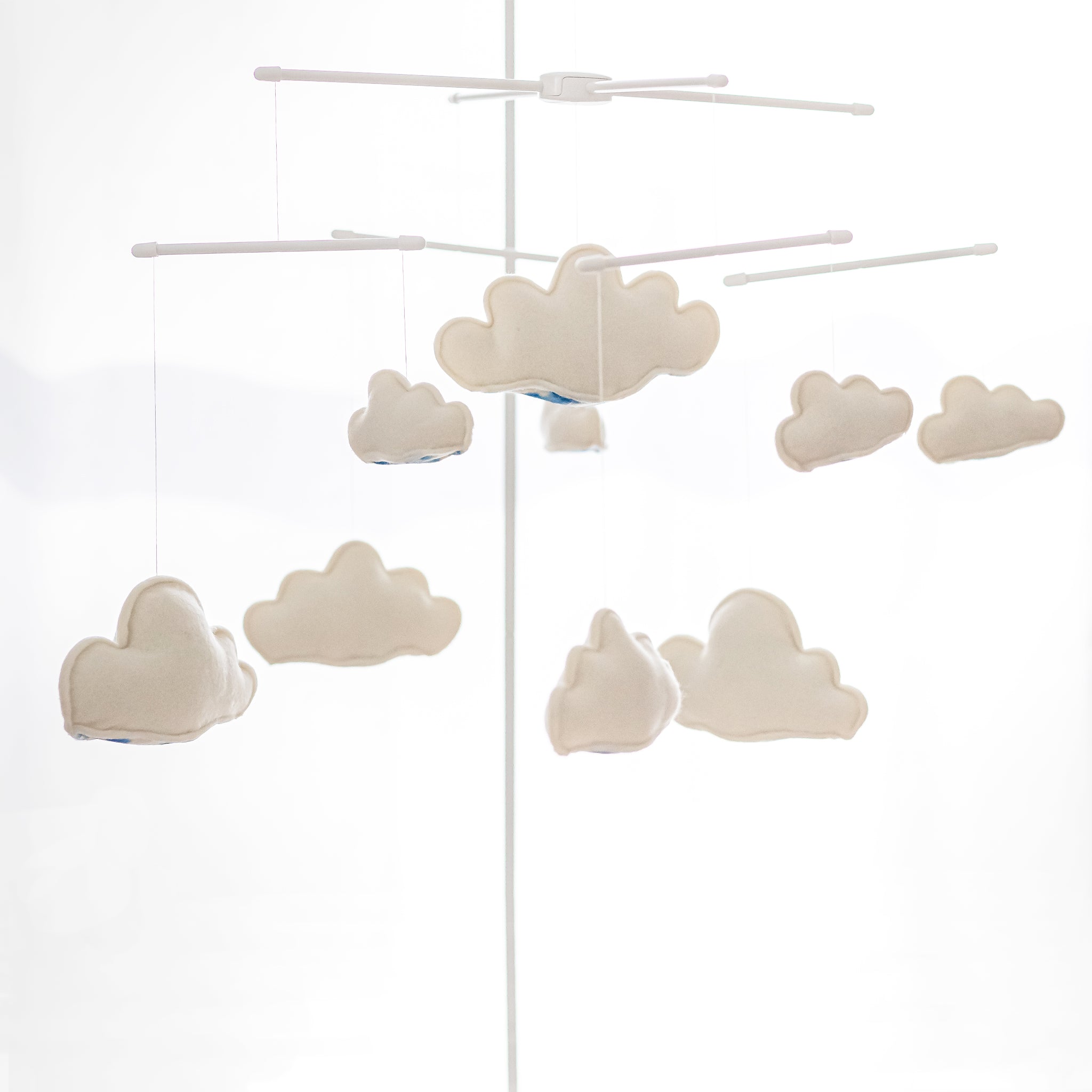 Sky Mobile for SNOO Smart Sleeper: Gentle Clouds & Stars Baby Crib Mobile